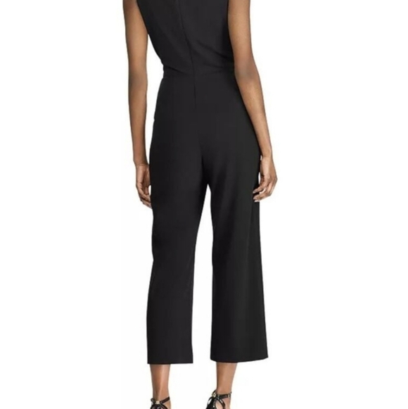 Ralph Lauren Pants - Lauren Ralph Lauren Navy Blue Wide Leg Comfortable Jumpsuit Womens Size XL